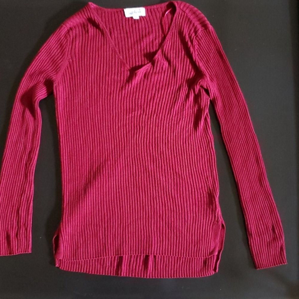 Burgundy Sweater